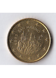 2003 - 50 Centesimi SAN MARINO FDC da folder